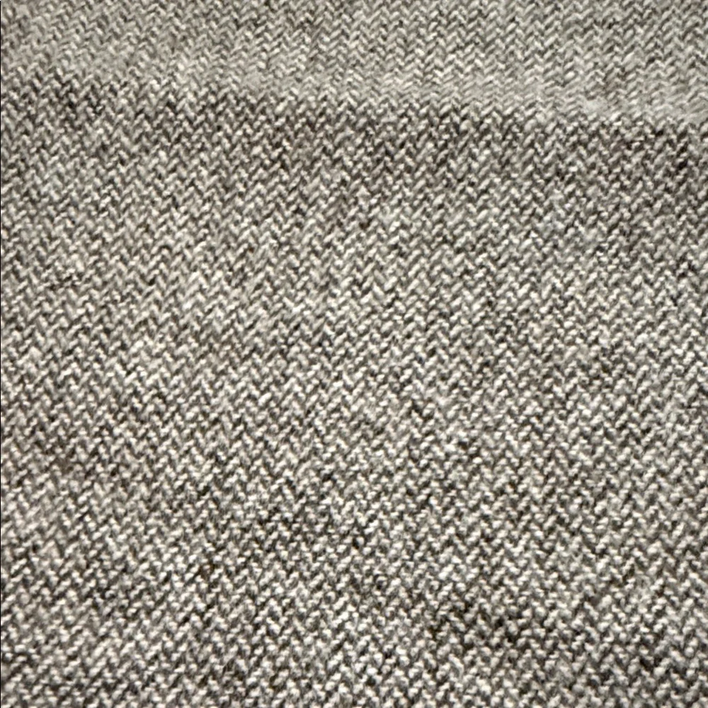 Polo by Ralph Lauren Charcoal Scarf with Black Fringe